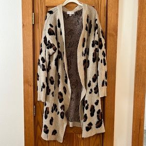 Knox Rose Leopard Cardigan